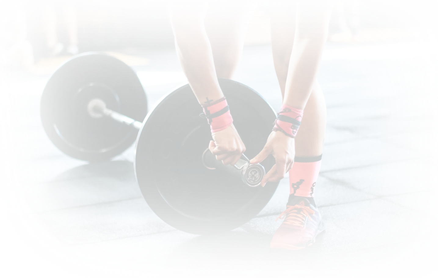 Fitflix app development process section background