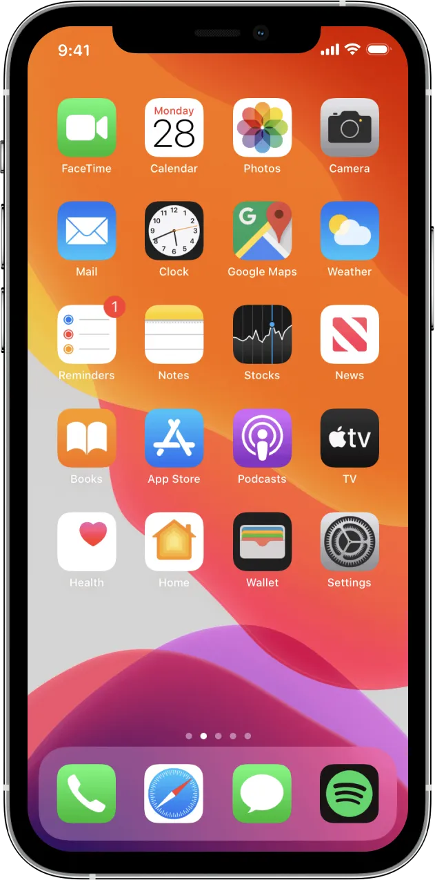 Fitflix final iPhone 14 mockup